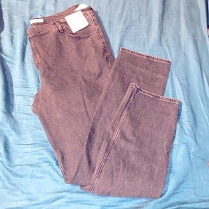 Black Abercrombie & Fitch Ultra High Rise 90’s Slim Straight Jeans